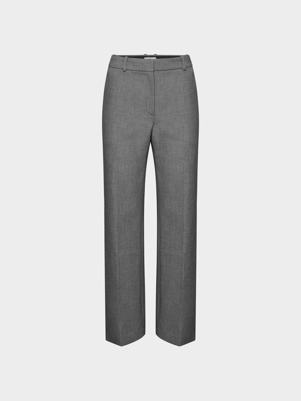 Babaton Aritzia Agency Pant Eversential Heather Charcoal Trouser High-Rise Pants